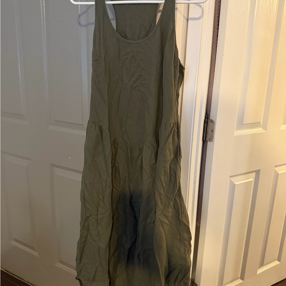 Universal Thread Olive Green Midi Dress